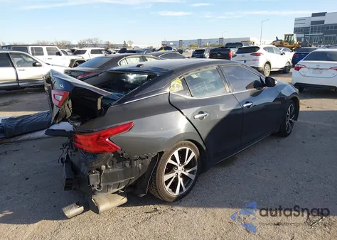 2016 Nissan Maxima 3.5 Sl из США, поврежденный, VIN 1N4AA6AP1GC387415